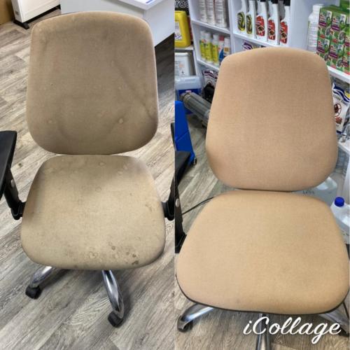 fotel przed i po